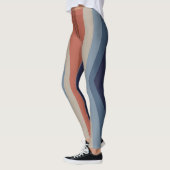 Regenboogreflectie in retrostijl leggings (Links)