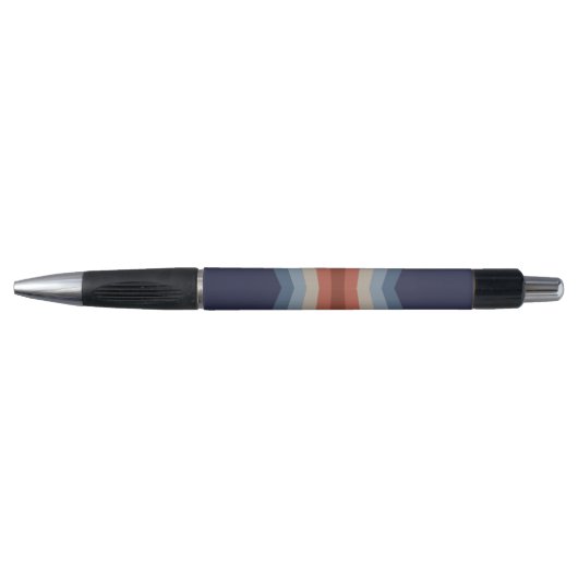 Regenboogreflectie in retrostijl pen (Voorkant)