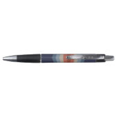 Regenboogreflectie in retrostijl pen (Achterkant)