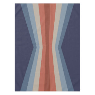 Regenboogreflectie in retrostijl tafelkleed