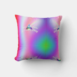 Regenboogreflecties Kussen
