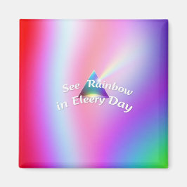Regenboogreflecties Magneet