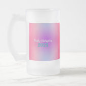Regenboogreflecties Matglas Bierpul (Links)
