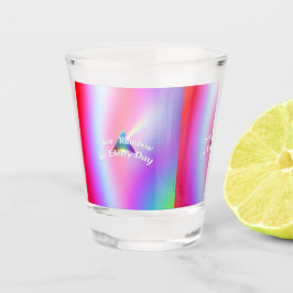 Regenboogreflecties Shot Glas