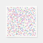 Regenboogregendruppel Servet (Voorkant)