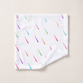 Regenboogregenval Bad Handdoek (Wasdoekje)