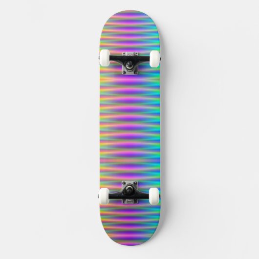 Regenboogregenval Persoonlijk Skateboard (Voorkant)