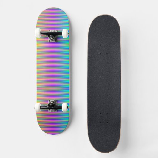 Regenboogregenval Persoonlijk Skateboard (Voorkant)