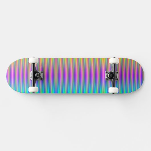Regenboogregenval Persoonlijk Skateboard (Horizontaal)