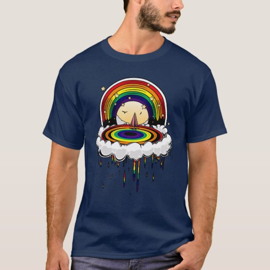 Regenboogregenval T-shirt (Voorkant)