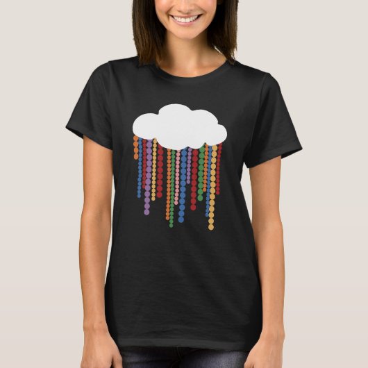 Regenboogregenval T-shirt (Voorkant)
