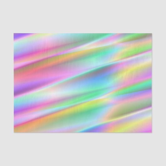 Regenboogregenval Tissuepapier (Voorkant)