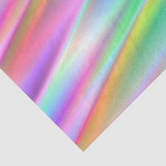 Regenboogregenval Tissuepapier (Detail)