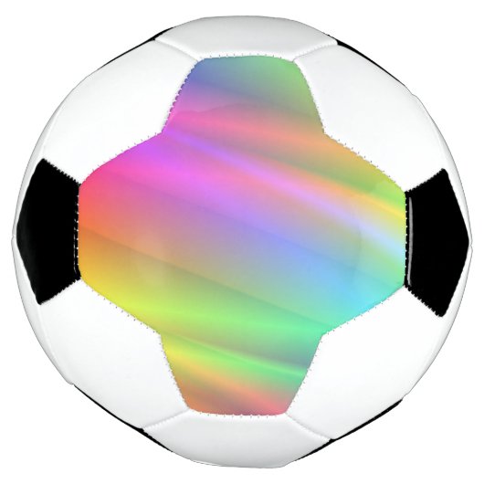 Regenboogregenval Voetbal (Gedraaid)