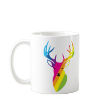 Regenboogrenrenrendier