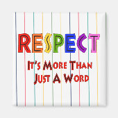Regenboogrespect Magneet (Voorkant)