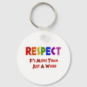 Regenboogrespect Sleutelhanger (Voorkant)