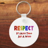 Regenboogrespect Sleutelhanger (Voorkant)