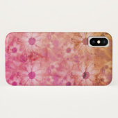 Regenboogretro daisy design Case-Mate iPhone case (Achterkant (horizontaal))