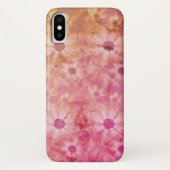 Regenboogretro daisy design Case-Mate iPhone case (Achterkant)