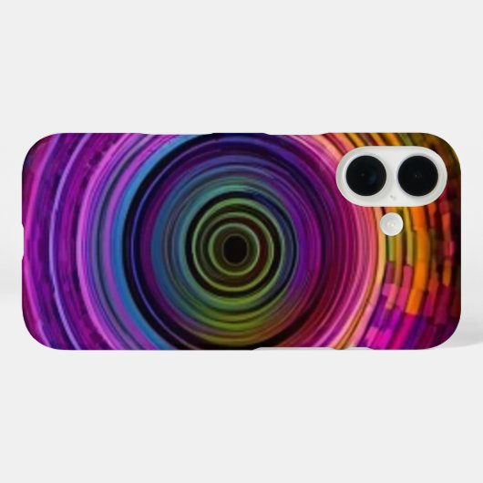 Regenboogrimpelingen Case-Mate iPhone Case (Achterkant (horizontaal))