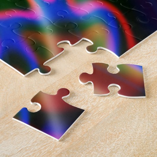 regenboogrimpelpuzzel legpuzzel (Zijkant)