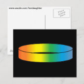 Regenboogring Briefkaart (Voorkant / Achterkant)