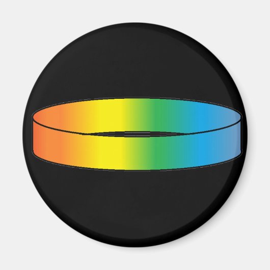 Regenboogring Magneet (Voorkant)