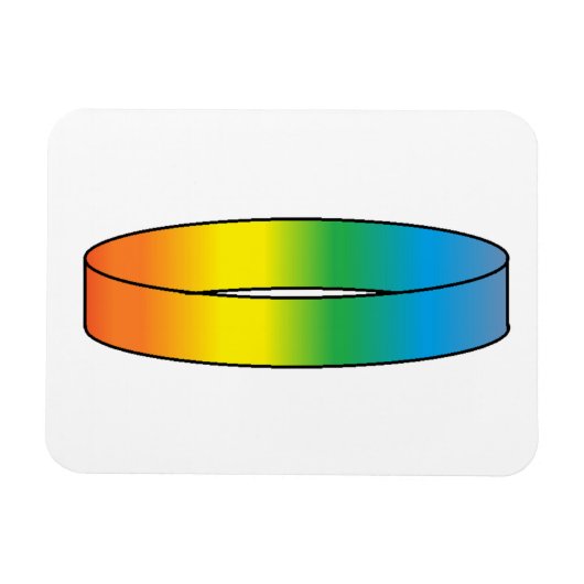 Regenboogring Magneet (Horizontaal)