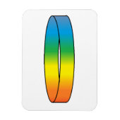 Regenboogring Magneet (Verticaal)