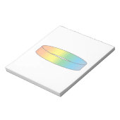 Regenboogring Notitieblok (Linkerzijde)