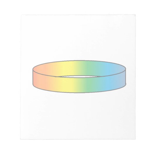Regenboogring Notitieblok (Voorkant)