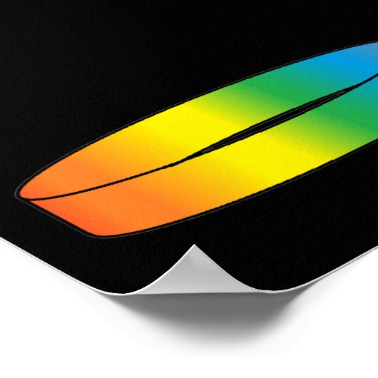 Regenboogring Poster (Hoek)