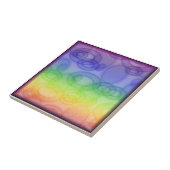 Regenboogringen Tegeltje (Zijkant)