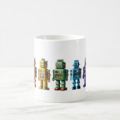 Regenboogrobots Koffiemok (Center)