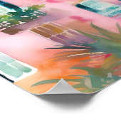 Regenboogrog Poster (Hoek)