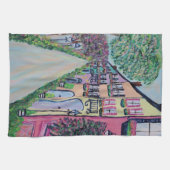 Regenboogrog Theedoek (Horizontaal)