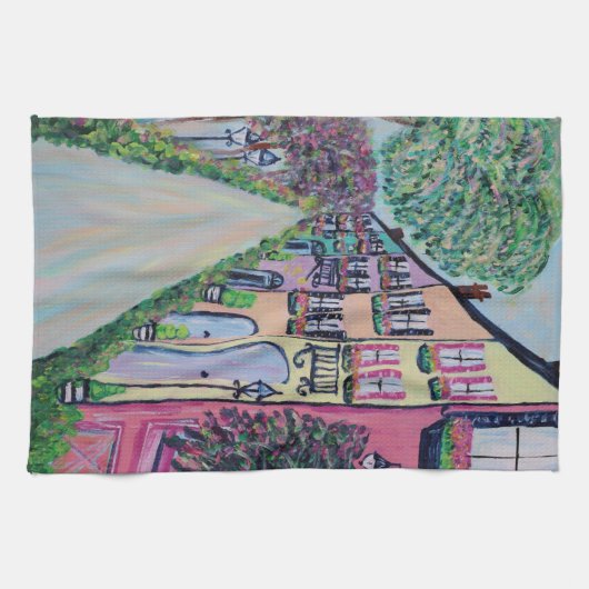 Regenboogrog Theedoek (Horizontaal)