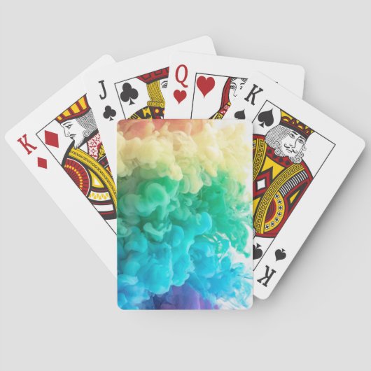 regenboogrokers pokerkaarten (Achterkant)
