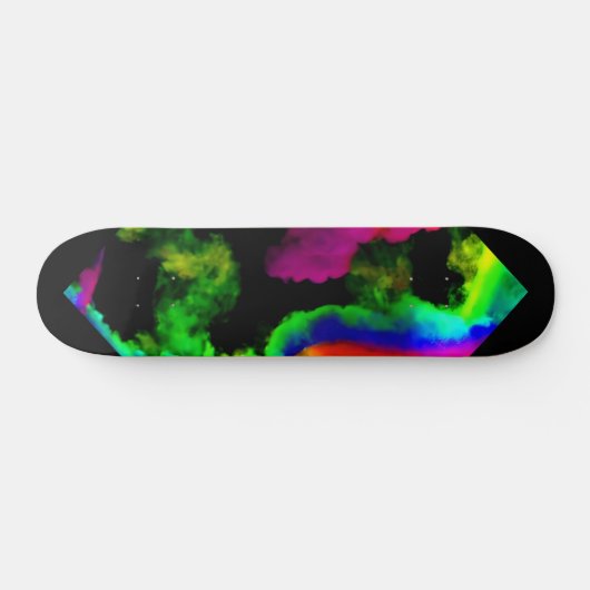 Regenboogrook Persoonlijk Skateboard (Horizontaal)