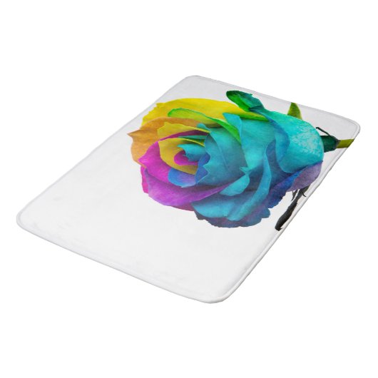 RegenboogRoos Badmat (Gekanteld)