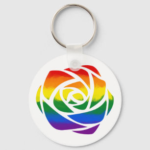 RegenboogRoos Sleutelhanger