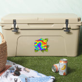 RegenboogRoos Sticker (Koeler)