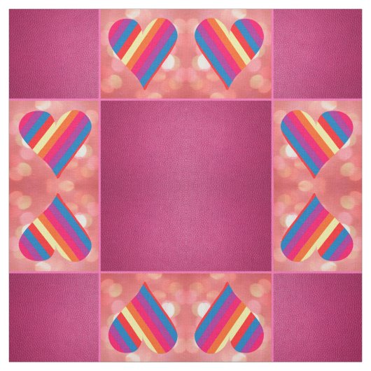 Regenboogroze 1 stof (Swatch)