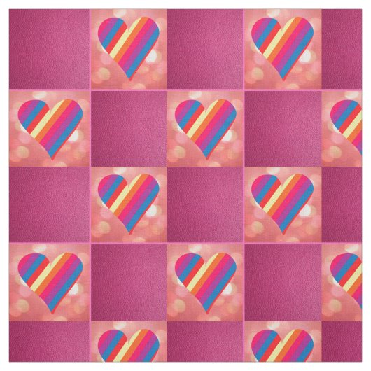 Regenboogroze 2 stof (Swatch)