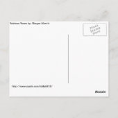 RegenboogRozen Briefkaart (Achterkant)