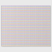 RegenboogRozen Cadeaupapier (Vlak)
