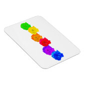 RegenboogRozen Magneet (Rechterzijde)