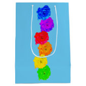 RegenboogRozen Medium Cadeauzakje (Achterkant)