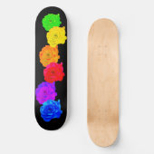 RegenboogRozen Persoonlijk Skateboard (Voorkant)